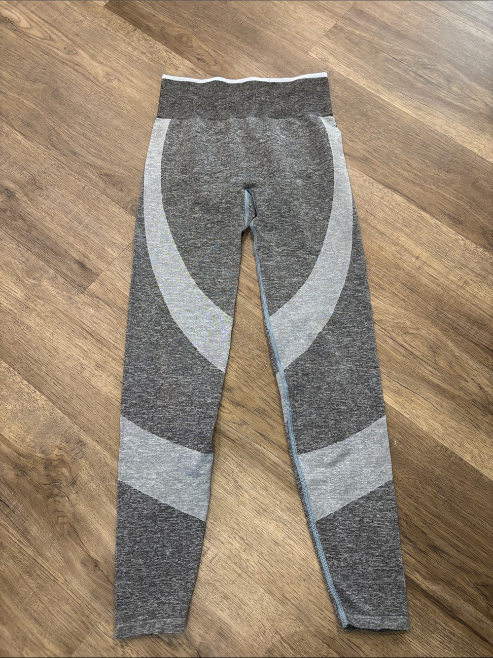 PINK Victoria's Secret Gray Seamless High-Waist Leggings